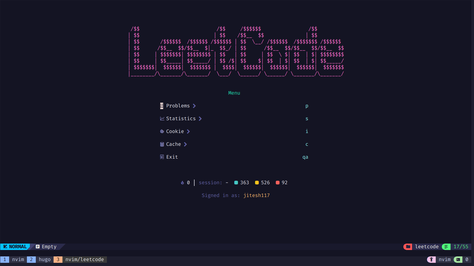 leetcode.nvim